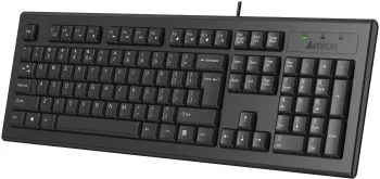 Клавиатура A4Tech KR-85 черный USB кабель 1.5м