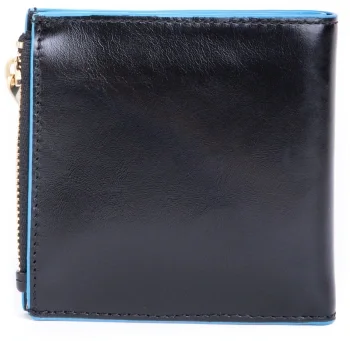 Чехол для кредитных карт Piquadro Blue Square PP6843B2R/N черный натур.кожа