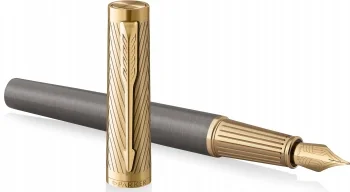Ручка перьев. Parker Ingenuity Pioneers F571 (2200949) Arrow Grey GT F подар.кор.