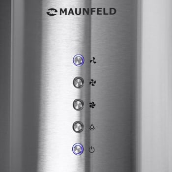 Вытяжка каминная Maunfeld Lee Light Isla 35 Inox нержавеющая сталь управление: кнопочное (1 мотор)