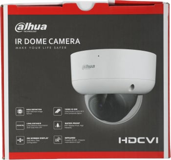 Камера видеонаблюдения аналоговая Dahua DH-HAC-HDBW1231RAP-Z-A 2.7-12мм HD-CVI HD-TVI цв. корп.:белый