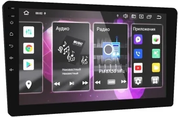 Автомагнитола Prology MPA-380 4x55Вт v5.0 4096Mb DSP Android 13 9" WiFi 3G/4G RDS (PRMPA380)