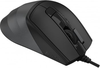 Мышь A4Tech Fstyler FM45S Air серый оптическая 2400dpi silent USB 7but (FM45S AIR USB (STONE GREY))