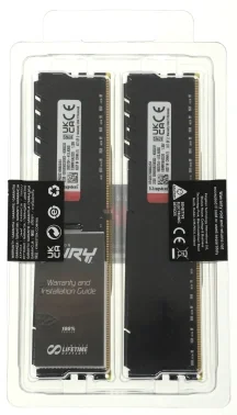 Память DDR4 2x32GB 3200MHz Kingston KF432C16BBK2/64 Fury Beast Black RTL Gaming PC4-25600 CL16 DIMM UDIMM 288-pin 1.35В dual rank с радиатором Ret