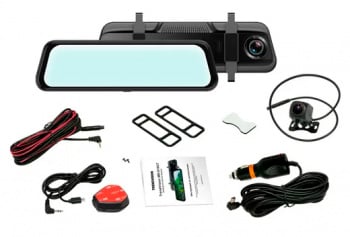 Видеорегистратор TrendVision MR-810 GT черный 2Mpix 1080x1920 1080p 140гр. GPS MSTAR 8336N