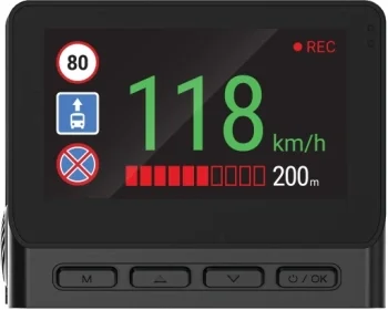 Видеорегистратор Navitel RS990 GPS черный 2160x3840 2160p 160гр. GPS NT98529