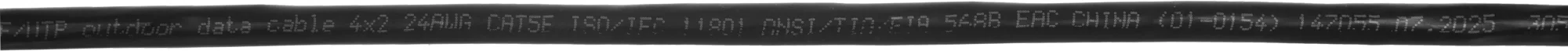 Кабель информационный PROconnect 01-0154 кат.5E FTP 4 пары 24AWG PE внешний 305м черный