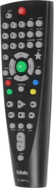 Ресивер DVB-T2 BBK SMP025HDT2 черный