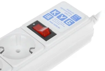 Сетевой фильтр Powercube SPG-B-10-WHITE 3м (5 розеток) белый (коробка)