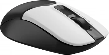 Мышь A4Tech Fstyler FG12 Panda белый/черный оптическая 1200dpi беспров. USB 3but