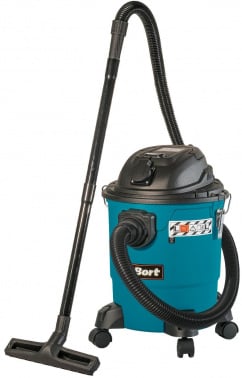 Строительный пылесос Bort BSS-1220-P 1200Вт (уборка: сухая/влажная/выдув/сбор воды) синий