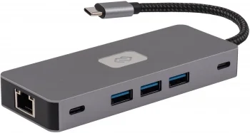 Стыковочная станция Digma DS-810 USB Type-C черный 2xHDMI 2xUSB Type-C 3xUSB 3.0