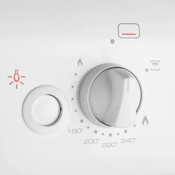 Плита Газовая Darina 1B1 GM 441 018 W белый/черный (стеклянная крышка) реш.чугун
