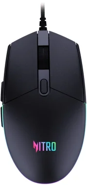 Мышь Acer Nitro OMW400 черный оптическая 6400dpi USB 6but (ZL.MCEEE.02U)