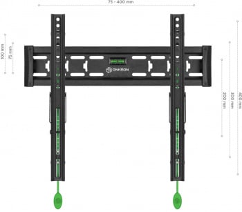 Кронштейн для телевизора Onkron TM5 черный 32"-70" макс.68кг настенный наклон