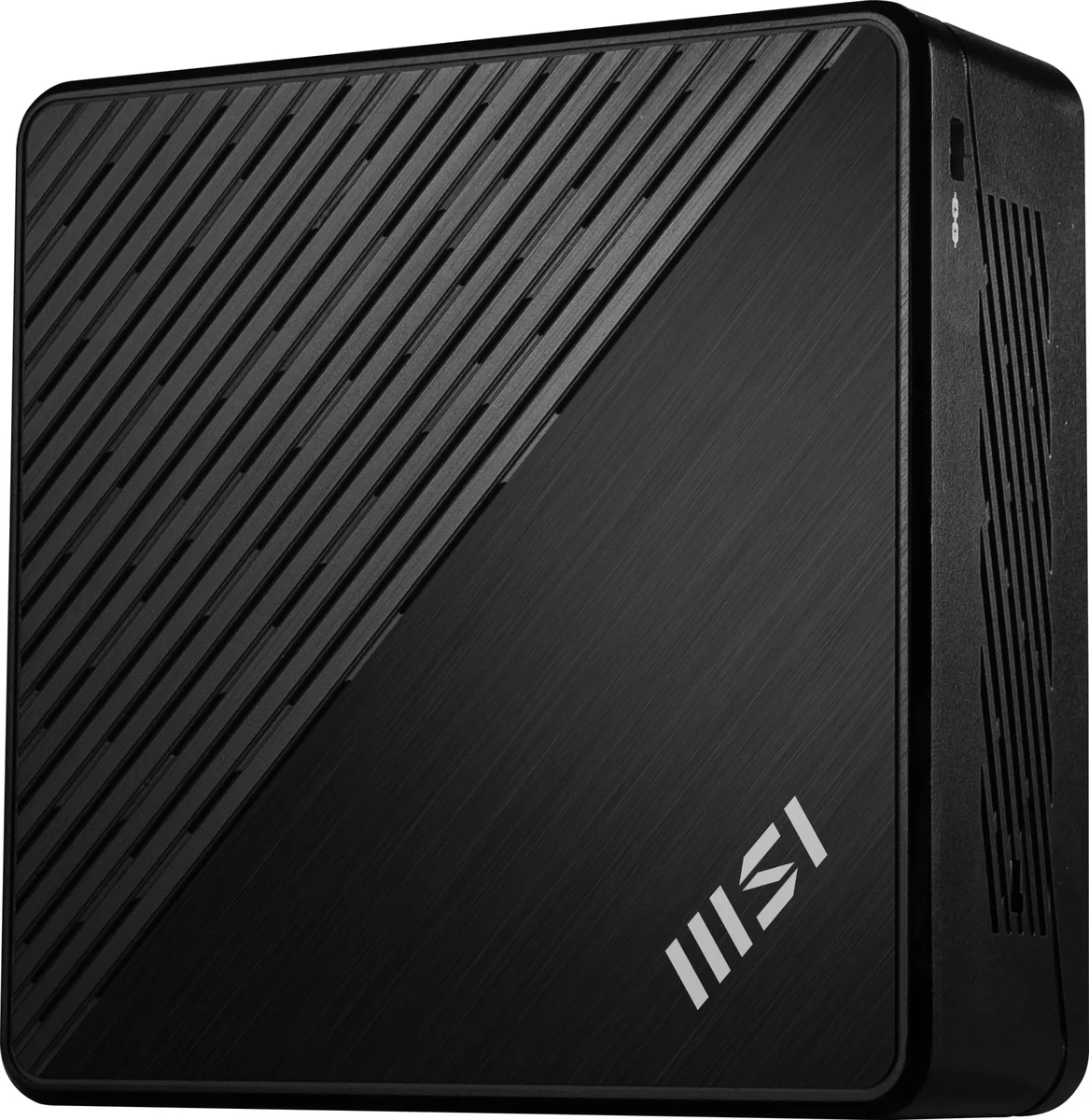 Неттоп MSI Cubi 5 1M-464BRU Core 3 100U (1.2) Graphics без ОС 2.5xGbitEth+1xGbitEth WiFi BT 65W черный (936-B0A821-464)