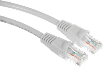 Патч-корд Buro UTP 4 пары cat.5E CCA molded 1м серый RJ-45 (m)-RJ-45 (m) (UTP-5E-1M-G)