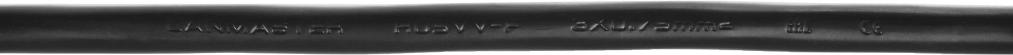 Шнур питания Lanmaster LAN-PP13/14-10-BK C13-С14 проводник.:3x0.75мм2 10м 220В 10А черный