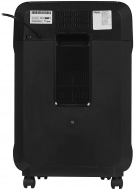 Шредер Fellowes AutoMax 80М черный с автоподачей (секр.P-4) фрагменты 80лист. 17лтр. скрепки скобы пл.карты