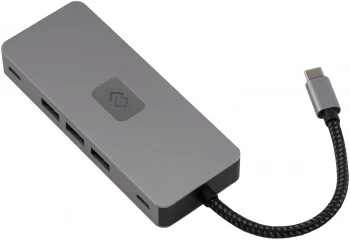 Стыковочная станция Digma DS-810 USB Type-C черный 2xHDMI 2xUSB Type-C 3xUSB 3.0
