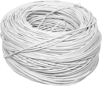 Кабель сетевой информационный Suprlan Median 01-0334-9 кат.5E UTP 4 пары 24AWG PVC внутренний 305м серый