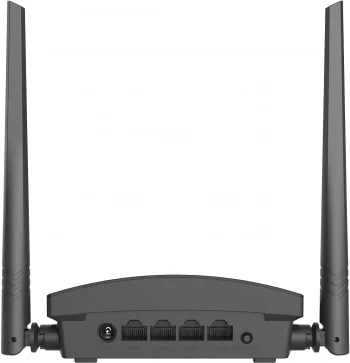Роутер беспроводной Digma DWR-N301 N300 10/100BASE-TX черный