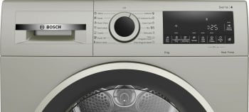 Сушильная машина Bosch Serie 4 WQG1420XME пан.англ. кл.энер.:A макс.загр.:9кг серебристый