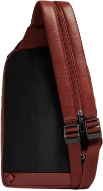 Рюкзак слинг мужской Piquadro Solm CA7028S141/CU табачный натур.кожа