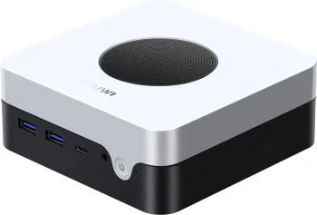 Неттоп Chuwi LarkBox X i3 1220P (1.5) 8Gb SSD256Gb UHDG Windows 11 Pro 2xGbitEth WiFi BT 65W черный/белый