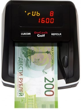 Детектор банкнот DoCash Golf автоматический АКБ (12953/29135)