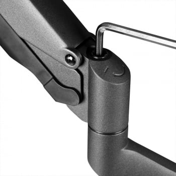 Кронштейн для мониторов Onkron G100 белый 13"-32" макс.9кг настольный поворот и наклон верт.перемещ.