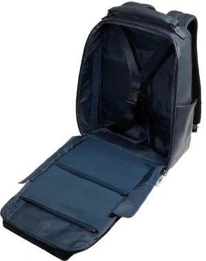 Рюкзак мужской Piquadro Solm CA7021S141/AV серо-голубой натур.кожа