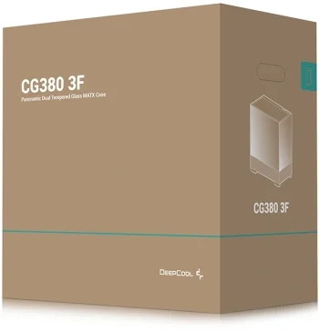 Корпус Deepcool CG380 3F черный без БП mATX 6x120mm 3x140mm 2xUSB3.0 audio bott PSU