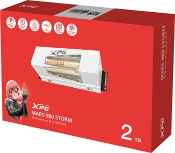 Накопитель SSD A-Data PCIe 5.0 x4 2TB SMAR-980S-2TCI Mars 980 Storm M.2 2280