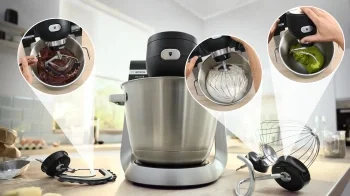Кухонная машина Bosch MUMS6ZS17 планетар.вращ. 1600Вт черный