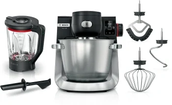 Кухонная машина Bosch MUMS6ZS17 планетар.вращ. 1600Вт черный