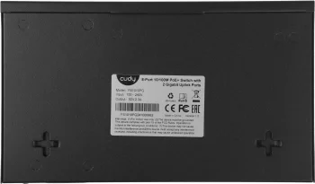 Коммутатор Cudy FS1010PG (L2) 8x100Мбит/с 2x1Гбит/с 8PoE+ 120W неуправляемый