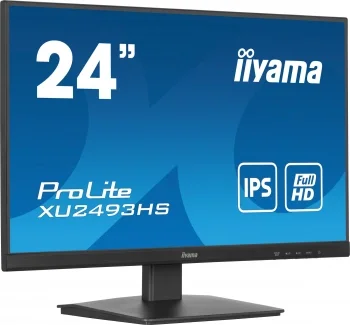 Монитор Iiyama 23.8" ProLite XU2493HS-B6 черный IPS LED 16:9 HDMI M/M матовая 250cd 178гр/178гр 1920x1080 100Hz DP FHD 3.5кг