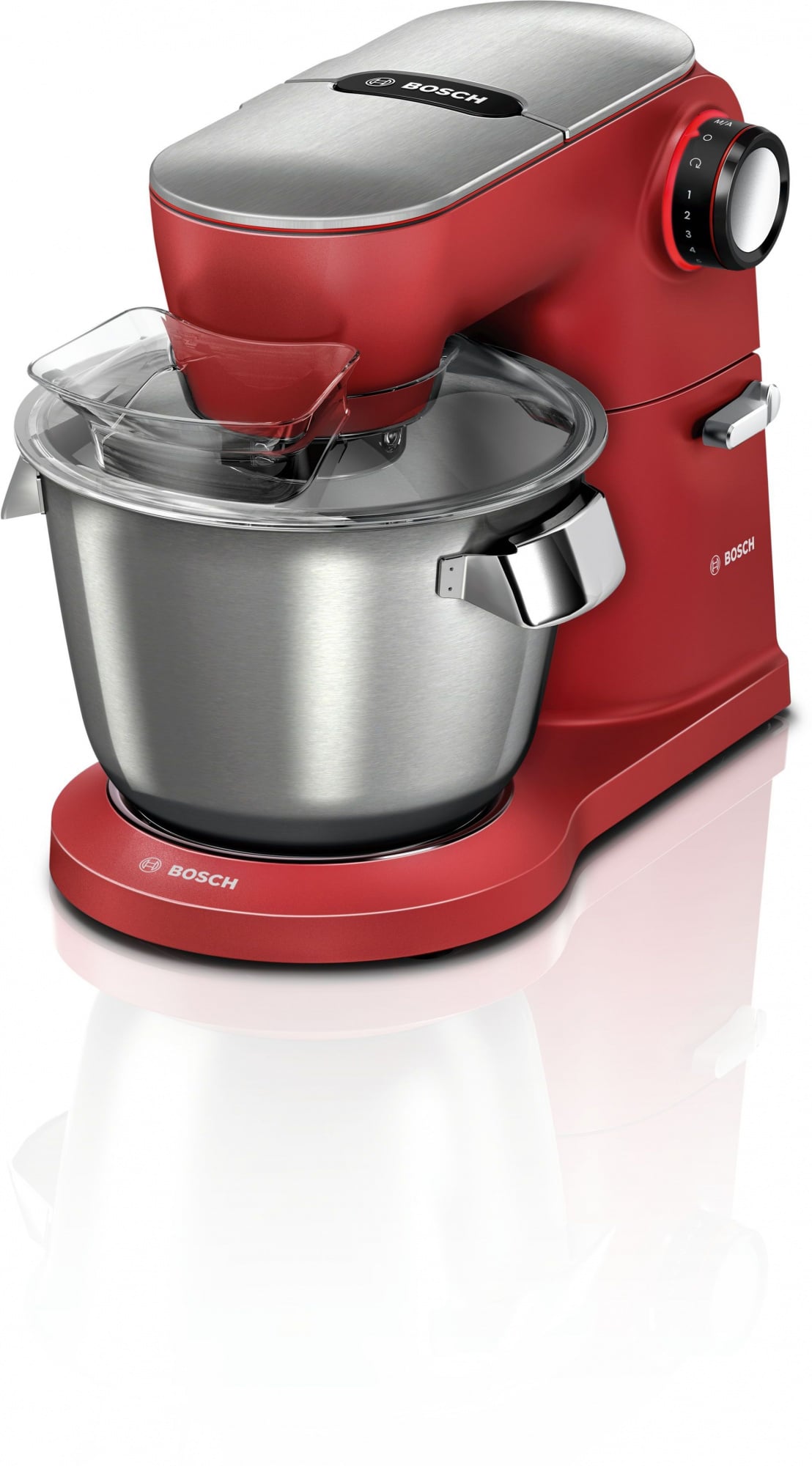 Кухонная машина Bosch MUM9A66R00 планетар.вращ. 1600Вт красный