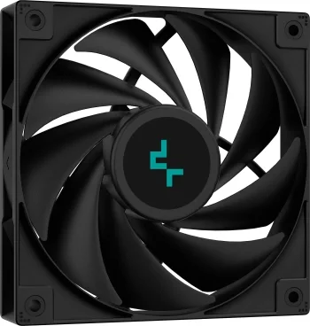 Устройство охлаждения(кулер) Deepcool AG400 Soc-AM5/AM4/1200/1700/1851 серебристый/черный 4-pin 18-31.6dB Al+Cu 220W 614gr Ret (R-AG400-BKNNMN-G-1)
