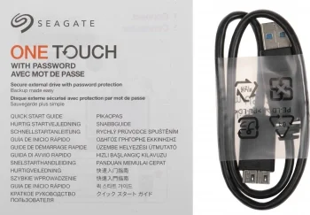 Жесткий диск Seagate USB3.0 5TB STKZ5000400 One Touch 2.5" черный