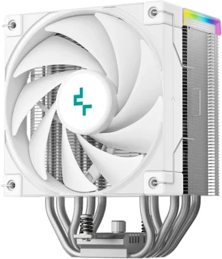 Устройство охлаждения(кулер) Deepcool AK500S Digital SE Wh ARGB Soc-AM5/AM4/1200/1700/1851 белый 4-pin 28dB Al+Cu LCD 240W 864gr Ret (R-AK500S-WHADMN-GJD)