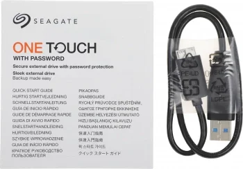 Жесткий диск Seagate USB3.0 4TB STKZ4000400 One Touch 2.5" черный