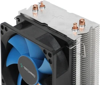 Устройство охлаждения(кулер) Deepcool Ice Edge Mini FS V2.0 Soc-AM5/AM4/1200/1700/1851 черный/синий 3-pin 25dB Al+Cu 100W 276gr Ret (DP-MCH2-IEMV2)