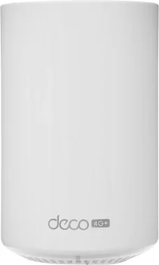 Бесшовный Mesh роутер TP-Link Deco X10-4G (DECO X10-4G(1-PACK)) AX1500 10/100/1000BASE-TX/4G cat.6 белый