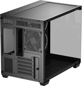Корпус Deepcool CG330 3F черный без БП mATX 6x120mm 4x140mm 2xUSB2.0 1xUSB3.0 audio bott PSU