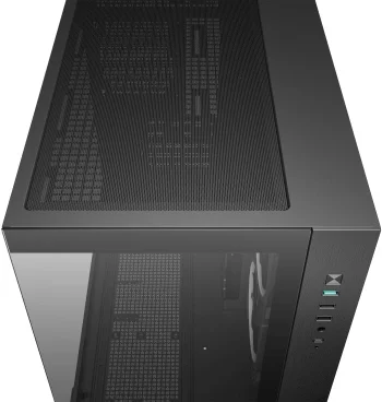Корпус Deepcool CG330 3F черный без БП mATX 6x120mm 4x140mm 2xUSB2.0 1xUSB3.0 audio bott PSU