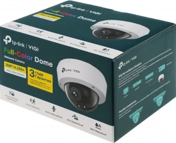 Камера видеонаблюдения IP TP-Link Vigi C230 2.8-2.8мм цв. корп.:белый/черный (VIGI C230(2.8MM))