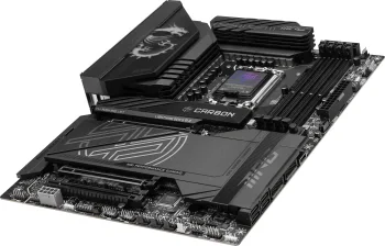 Материнская плата MSI MPG Z890 CARBON WIFI Soc-1851 Intel Z890 4xDDR5 ATX AC`97 8ch(7.1) 5Gigabit + 2.5Gigabit Ethernet RAID+HDMI