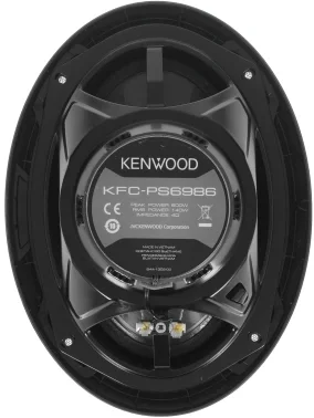 Колонки автомобильные Kenwood KFC-PS6986 600Вт 88дБ 4Ом 15x23см (6x9дюйм) (ком.:2кол.) коаксиальные четырехполосные